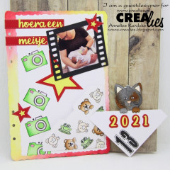 Clear Stamps Bits and Pieces - Katze