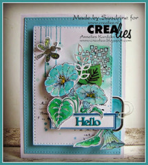 Clear Stamps Bits and Pieces - Nr. 128 - 2x Libelle