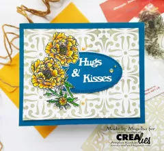 CREAlies Clear Stamps Stampzz - Geum