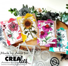 CREAlies Clear Stamps Stampzz - Geum