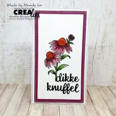 CREAlies Clear Stamps Stampzz - Blume Sonnenhut