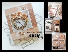 CREAlies Clear Stamps Stampzz - Blume Sonnenhut