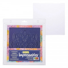 Gel Press Impressables - Rosen Mandala Gel Press Impressables - Rosen Mandala