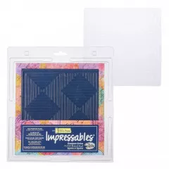 Gel Press Impressables - Quadrate in Quadraten