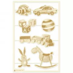 Piatek13 Chipboard Embellishments - 04