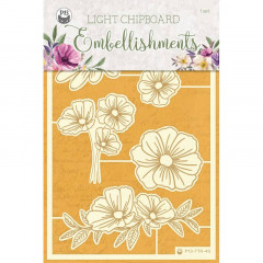 Piatek13 Chipboard Embellishments - Time to relax 02