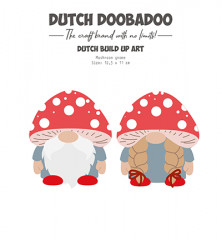 Dutch Build Up Art - Wichtel mit Pilz