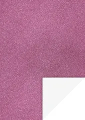 Glitterkarton A4, rosa