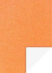 Glitterkarton A4, neonorange