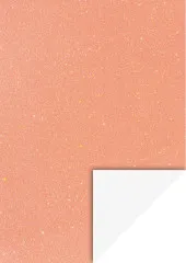 Glitterkarton A4, apricot irisierend