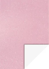 Glitterkarton A4, rosa irisierend