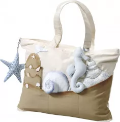 Badetasche, natur