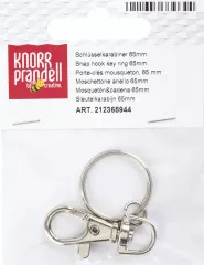 Schlüsselring mit Karabiner