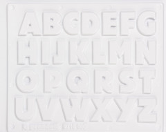 Gießform - Alphabet