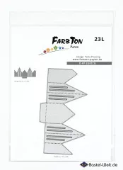 Faltstern-Stanze Nr. 23L