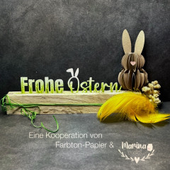 Stanzschablone - Frohe Ostern