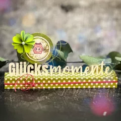 Stanzschablone - &quote;Glücksmomente&quote;