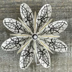 6 neue Stempelmotive für Faltblume Nr. 16 S-2