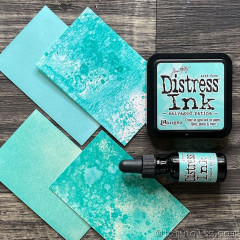 Distress Ink Kissen - Salvaged Patina