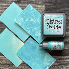 Distress Oxide Ink Pad - Salvaged Patina