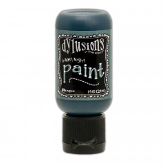 Flip Cap Bottle Dylusions Paint - Balmy Night