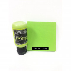 Flip Cap Bottle Dylusions Paint - Fresh Lime