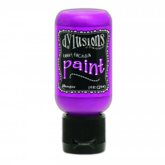 Flip Cap Bottle Dylusions Paint - Funky Fuchsia