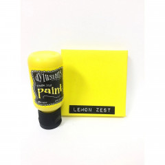 Flip Cap Bottle Dylusions Paint - Lemon Zest