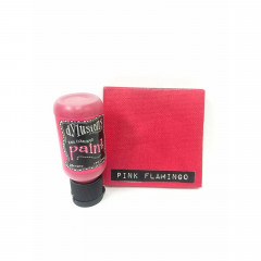 Flip Cap Bottle Dylusions Paint - Pink Flamingo