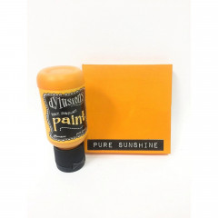 Flip Cap Bottle Dylusions Paint - Pure Sunshine