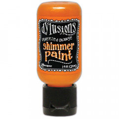 Dylusions SHIMMER Paint - Squeezed Orange