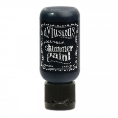 Dylusions Shimmer Paint - Black Marble