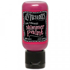 Dylusions Shimmer Paint - Pink Flamingo