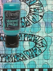 Dylusions Shimmer Paint - Vibrant Turquoise