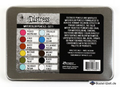 Tim Holtz Distress Watercolor Pencils Set 1