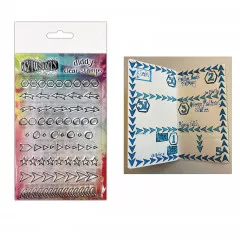 Dylusions Diddy Clear Stamps - Doodles