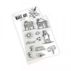 Ranger Wendy Vecchi Clear Stamps - Doodle Town