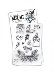 Wendy Vecchi Clear Stamps - Doodle Holiday