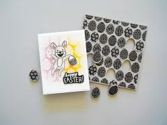 Simon Hurley Clear Stamps - Hoppy Easter