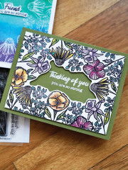 Simon Hurley Clear Stamps - Bold Bouquet