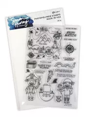 Simon Hurley Clear Stamps - Pirate Party