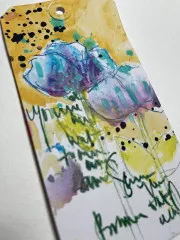 Dina Wakley Media Cling Stamps - Moments