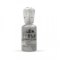 Nuvo Glitter Drops - silver moondust