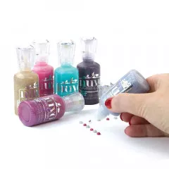 Nuvo Glitter Drops - silver moondust