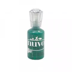 Nuvo Glitter Drops - Grotto Green