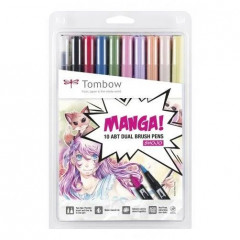 Tombow ABT Dual Brush Pen Manga-Set Shojo