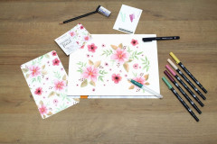 Tombow Watercoloring Set - Floral