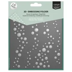 Vaessen Creative - Embossing Folder - Bubbles by Carla Creates