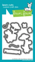 Lawn Cuts Dies - Mice Flowers