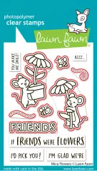 Lawn Cuts Dies - Mice Flowers